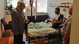 Rektör Can'dan Afrin Gazisine Ziyaret 