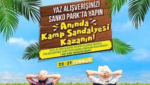SANKO Park’tan 750 TL Alışverişe Kamp Sandalyesi Hediye 