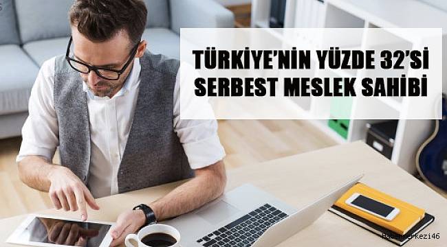 Türkiye’nin Yüzde 32’si Serbest Meslek Sahibi