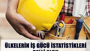 Ülkelerin İş Gücü İstatistikleri Belli Oldu 