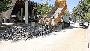 Pazarcık Pazar Alanı ve Okul Yolu Yenileniyor 