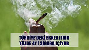 TürKiye’de ki Erkeklerin Yüzde 41’i Sigara İçiyor 