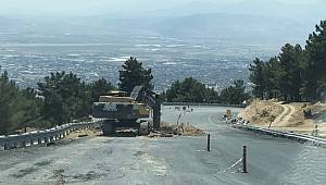 Yedikuyular Yolu’nda bakım çalışmaları 
