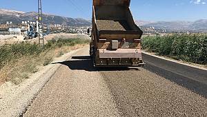 3 Bin 200 Metrelik Arterde Asfalt Çalışmalarına Başladı