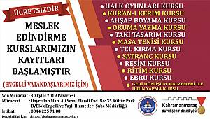 Bu Kurslarda Engel Yok! 