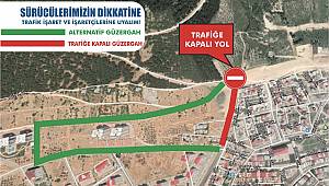 Bu Yol 29 Eylül’e kadar kapalı.. 