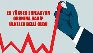 En Yüksek Enflasyon Oranına Sahip Ülkeler Belli Oldu 