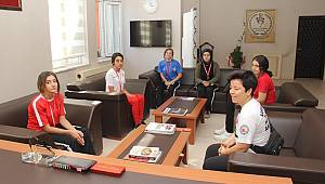 Şampiyon WUSHU Sporcularından Kabakcı'ya Ziyaret 