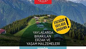 Yaylada Yaşam Malzemesi Bırakma Bilmeden Teröre Destek Olma 