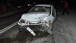 Askeri araç ile otomobil çarpıştı: 4’ü asker 7 yaralı 