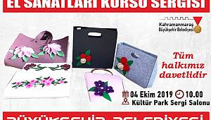 El Sanatları Sergisi Açılıyor 