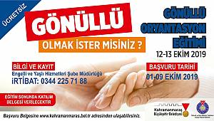 Gönüllü Olmak İster Misin? 