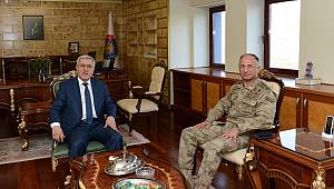 İl Jandarma Komutanından Rektör Can’a Ziyaret 