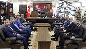 KSÜ Rektörü Can, Başkan Aydın’ı Ziyaret Etti 