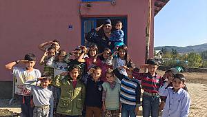 Öğrencilere trafik eğitimi verildi