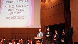 Onikişubat'ta 124 ‘Hafız’lı İcazet Coşkusu 