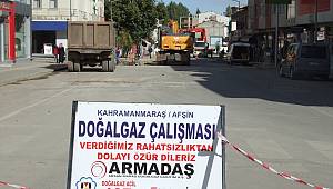 Afşin'de 5 bin 758 hane doğalgaza kavuştu 