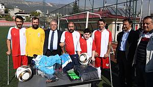 Başkan Mahçiçek, Sporun ve Sporcunun Yanında 