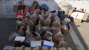 Kahramanmaraş'ta 250 kilogram kaçak tütün ele geçirildi 