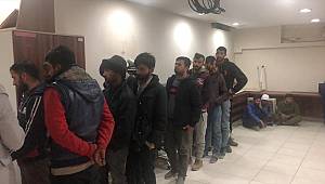 Kahramanmaraş'ta 34 düzensiz göçmen yakalandı 
