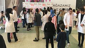 KSÜ Öğrencileri, Meme Kanseri Farkındalık Etkinliği Düzenledi 