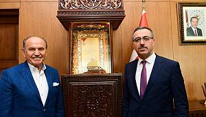 Topbaş'tan Başkan Güngör'e Hayırlı Olsun Ziyareti 