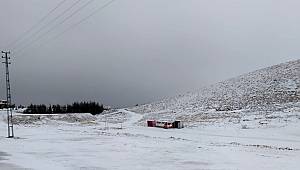 Yedikuyular’a Yılın İlk Karı Düştü 