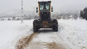 Dulkadiroğlu’nda Karla Mücadele Devam Ediyor 