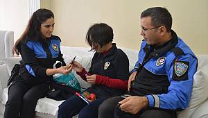 Emniyet ekiplerinden polislik hayali kuran engelli kadına sürpriz 