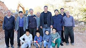 Gafarlı’da Sorunlu Yol Düzeltiliyor 