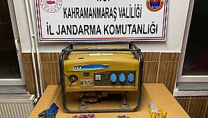 Kahramanmaraş'ta baz istasyonlarından hırsızlık yapan 4 kişi yakalandı 
