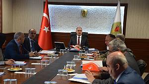 Kahramanmaraş'ta Kadına Yönelik Şiddet ve Kötü Muamele Eylem Planı Toplantısı yapıldı 