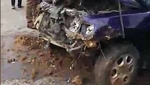 Kahramanmaraş'ta otomobil devrildi: 2 yaralı 