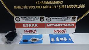  Kahramanmaraş'ta uyuşturucu operasyonunda 4 kişi tutuklandı 