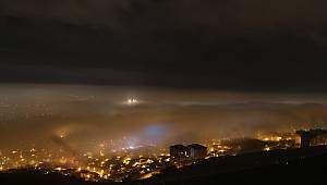 Kahramanmaraş'ta yoğun sis hayatı olumsuz etkiledi 