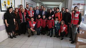 Türk Kızılayı Beşiktaş Şubesi gönüllüleri Kahramanmaraş'ta engellileri sevindirdi 
