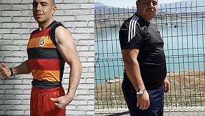 Çevre baskısına dayanamadı, 6 ayda 52 kilo verdi 