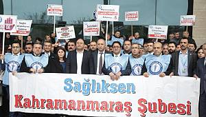 Kahramanmaraş'ta hastanede sağlık teknikerine yönelik saldırı kınandı 