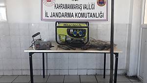 Kahramanmaraş'ta kaçak kazı yapan 3 kişi yakalandı 