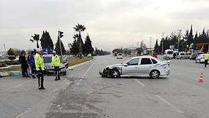 Kahramanmaraş'ta trafik kazası: 3 yaralı 