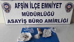 Kahramanmaraş'ta uyuşturucu operasyonunda iki zanlı tutuklandı 