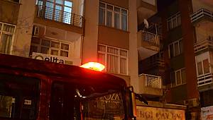 Mangal yaparken balkonu yaktılar 
