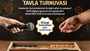 SANKO Park’ta Ödüllü Tavla Turnuvası Düzenlenecek 