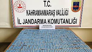 Teyp arkasına gizlenmiş sentetik hap sevkiyatı jandarmaya takıldı 