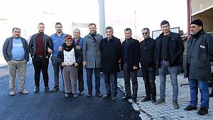 Toptancılar Sitesi Yoluna Asfalt 