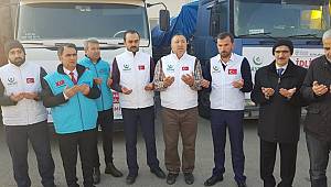 Ümmetin Yetimi İdlib İçin 7 Tır Yardım 