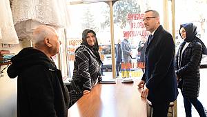 Başkan Güngör, Büyükşehir Belediyesinin Çalışmaları Hakkında Esnafa Bilgi Verdi