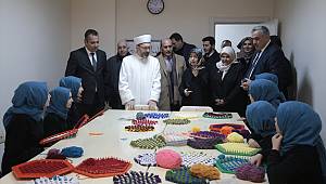 Diyanet İşleri Başkanı Erbaş, Kuran kursu açtı 