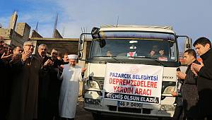 Elazığ İçin Toplanan Yardımlar Yola Çıktı 
