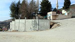Göllü Yoluna İstinat Duvarı 